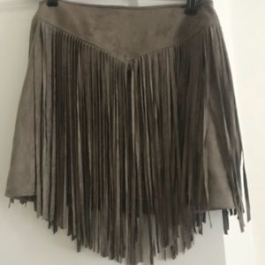 SMYM Fringe Skirt NWT Size Small